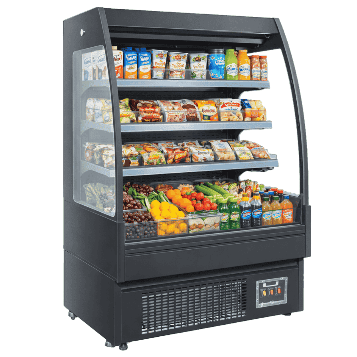 Semi Multideck Plug In Open Multideck II